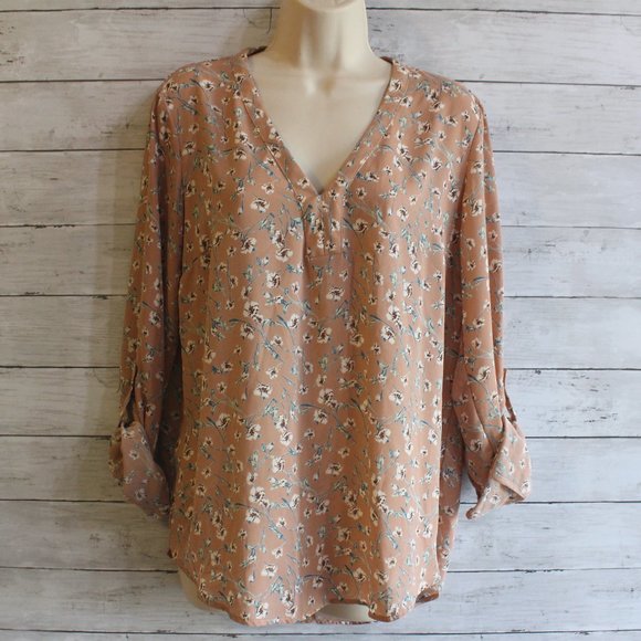 Forever 21 Tops - Forever 21 Women's Silky Tunic Top Size L